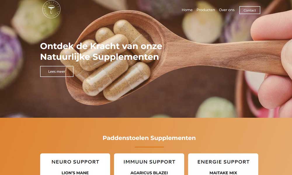 Fungivital Paddestoelen Supplementen