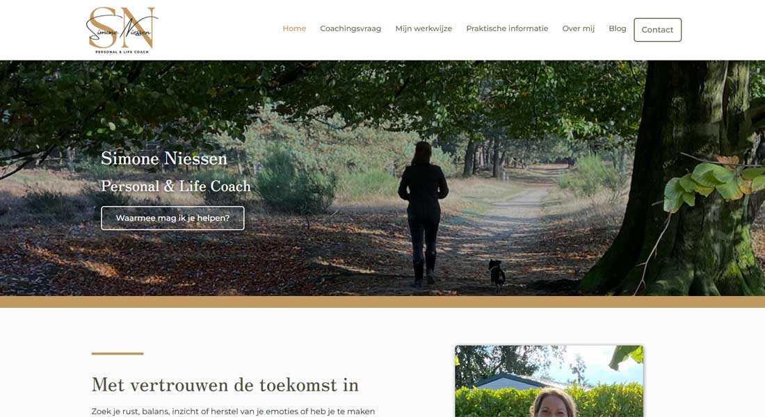 Simone Niessen Personal en Life Coach